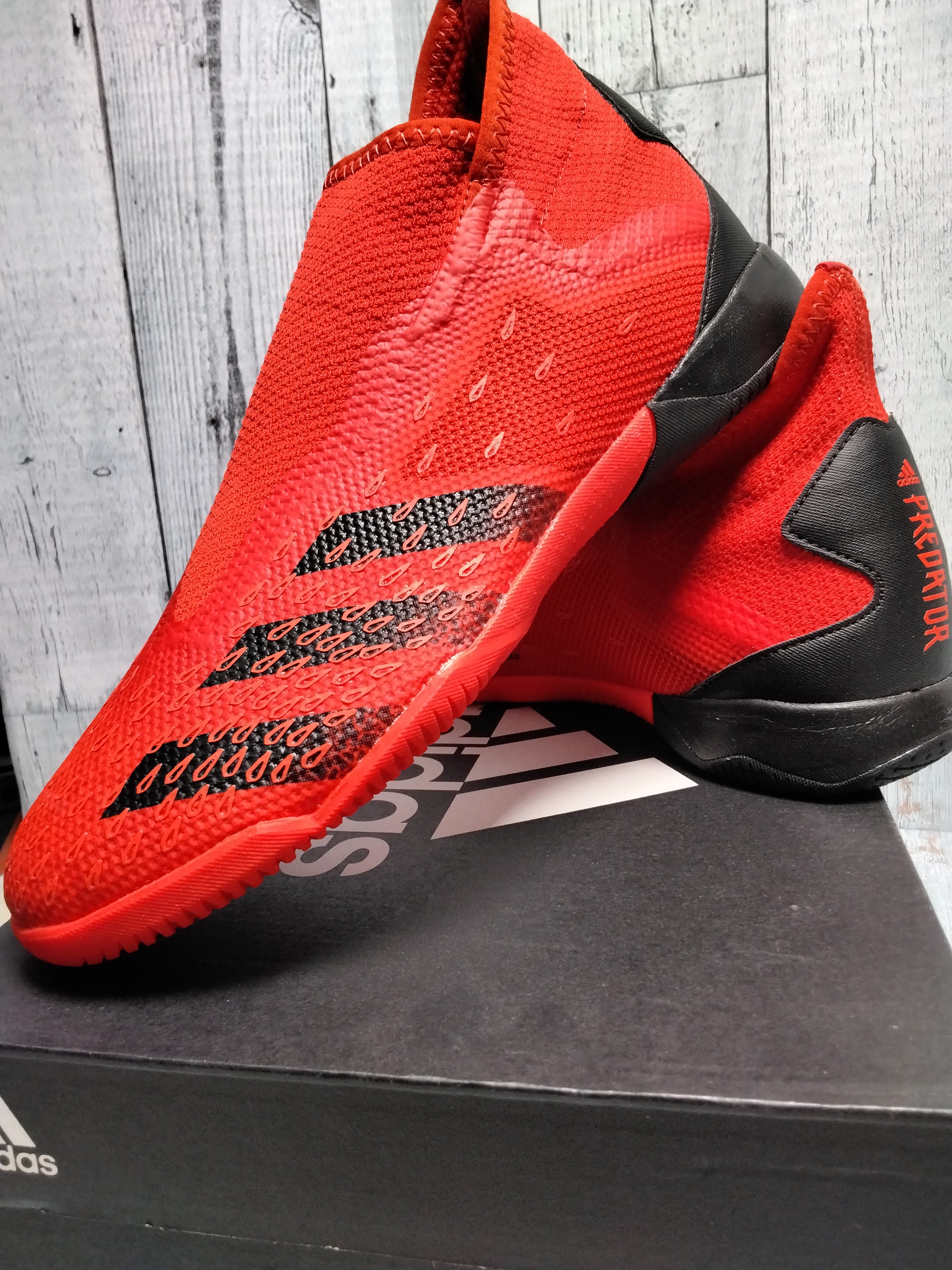 adidas Predator Freak .3 Laceless Indoor Soccer Shoe Mens Sz 7 *NEW* (7857316790510)